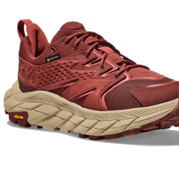 Hoka Women's Anacapa Low GTX- Cherry Mohagany - Picture 1 of 4